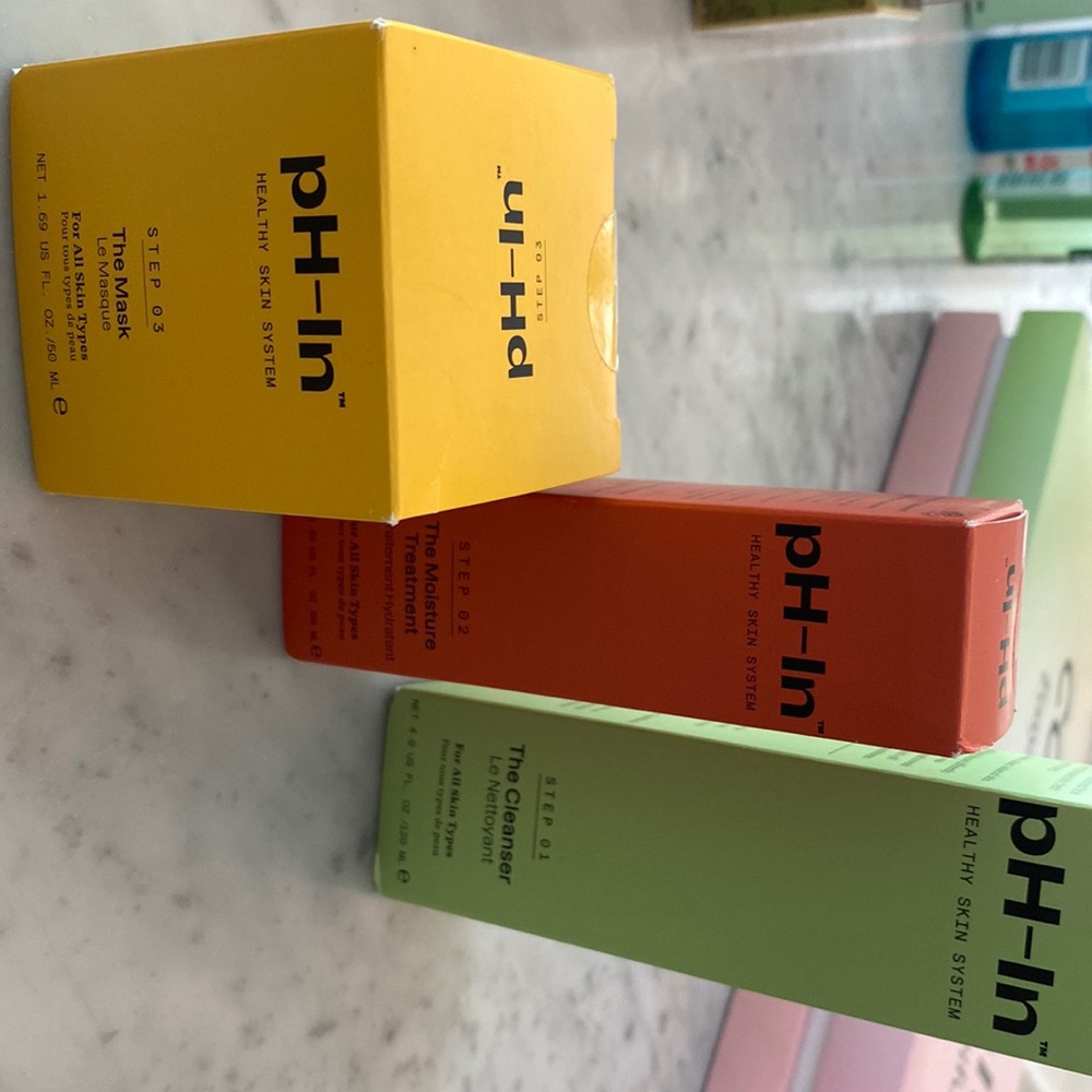 pH-In healthy skin system 3 step.